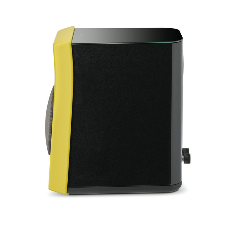 Focal Kanta No.1 Bookshelf Speakers; Black / Solar Yellow Pair (New)