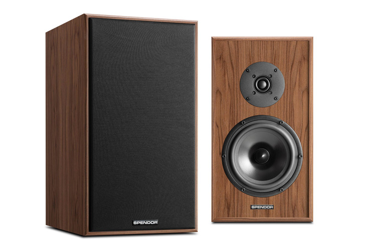 Spendor Classic 3/1 Bookshelf Speakers; Dark Walnut Pair (Open Box w/ Warranty)