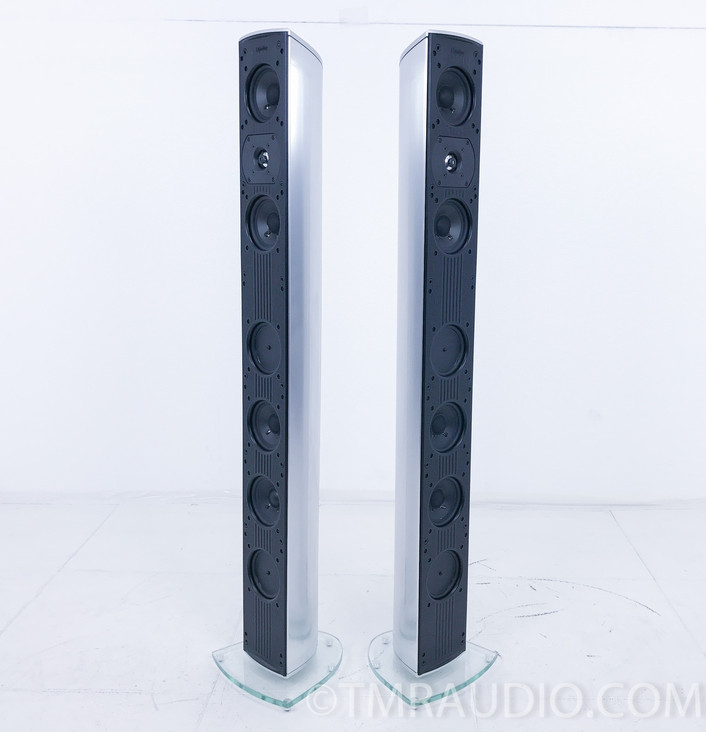 Definitive Technology Mythos Four Floorstanding Speakers; Pair; Silver