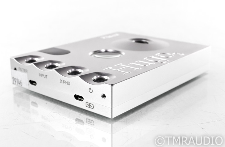 Chord Electronics Hugo 2 Headphone Amplifier; D/A Converter; Silver (No Remote) (SOLD)