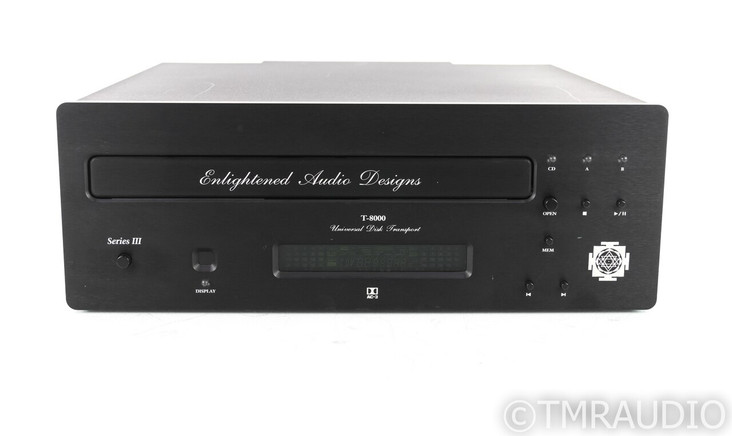 Enlightened Audio Designs T-8000 Series III Laser Disc Player; AS-IS (Skips)