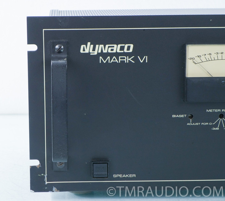 Dynaco Mark VI Monoblock Tube Power Amplifiers; Serviced