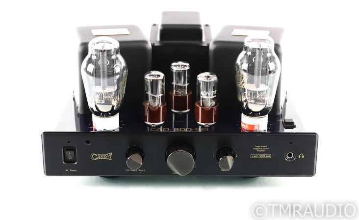Cary CAD-300 SEI Stereo Tube Integrated Amplifier; CAD300SEI; Remote; New Tubes