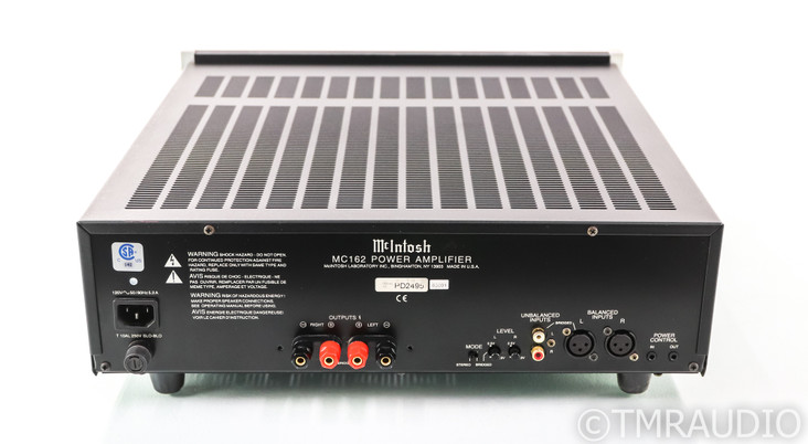 McIntosh MC162 Stereo Power Amplifier; MC-162 (SOLD5)