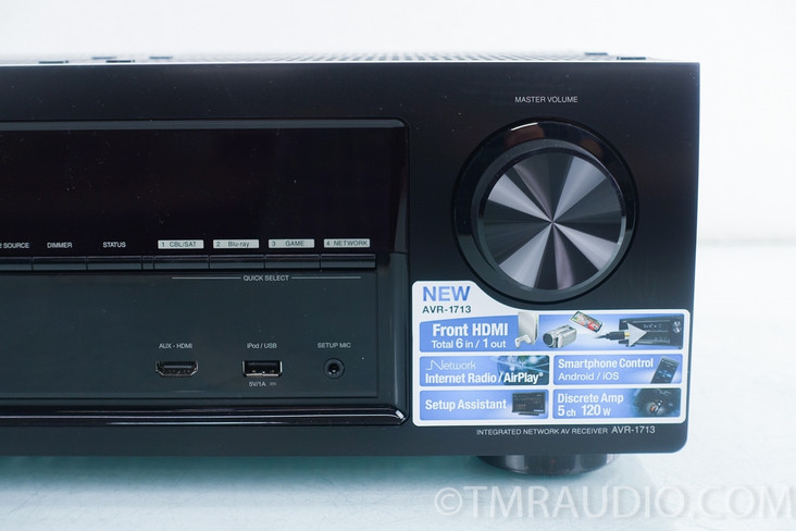Denon AVR-1713 AV Home Theater Receiver