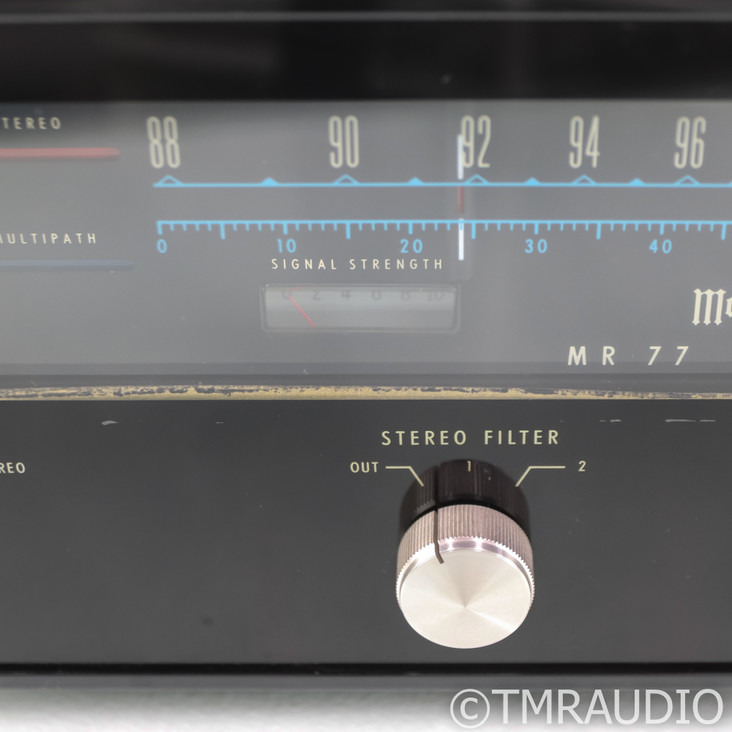 McIntosh MR77 Vintage FM Tuner; MR 77