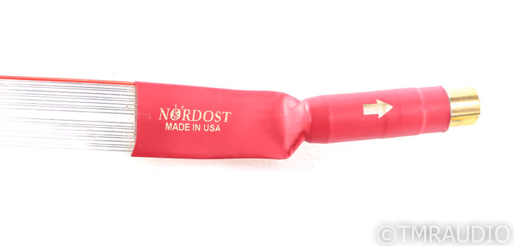 Nordost Red Dawn RCA Cables; Flatline; 1m Pair Interconnects