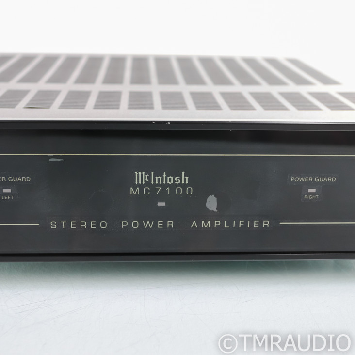 McIntosh MC7100 Stereo Power Amplifier; MC-7100 (SOLD5)