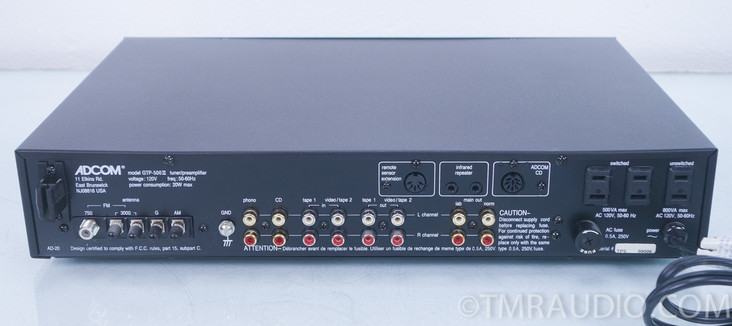 Adcom GTP-500 II Preamplifier / Tuner in Factory Box
