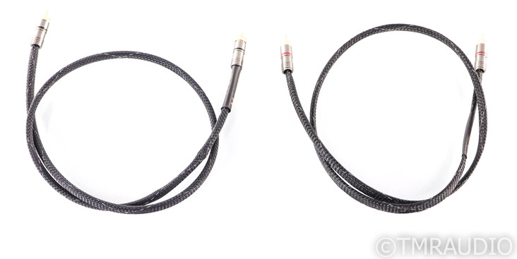 Morrow Audio MA-1 RCA Cables; 1m Pair Interconnects; MA1