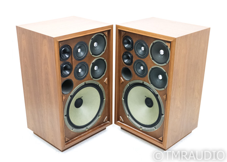 Sansui SP-5000 Vintage Floorstanding Speakers; Walnut Pair; SP5000 - Mint w/ Boxes