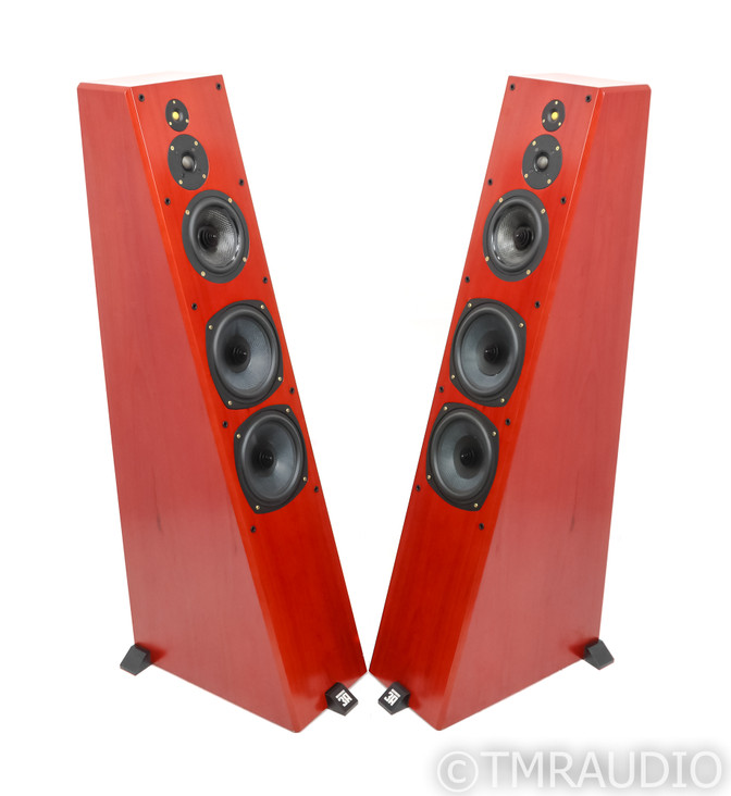 Reference 3A Grand Veena Floorstanding Speakers; Red Cherry