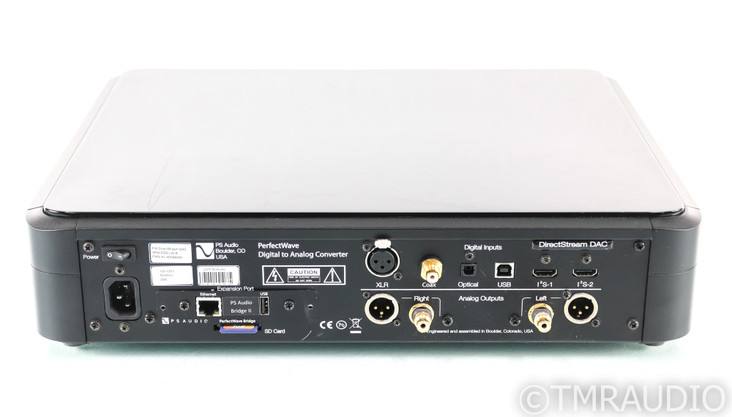 PS Audio PerfectWave DirectStream DAC; Bridge II; Black; Remote (Used) (SOLD)