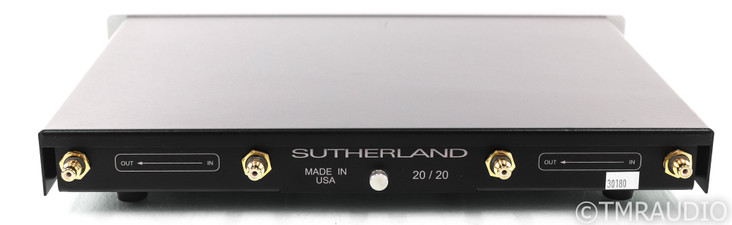 Sutherland 20/20 MM / MC Phono Preamplifier; Silver