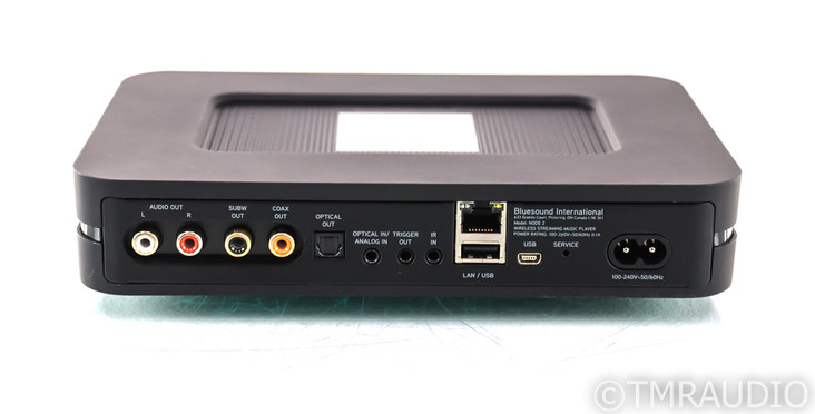 Bluesound Node 2 Wireless Network Streamer; Upgraded Cable