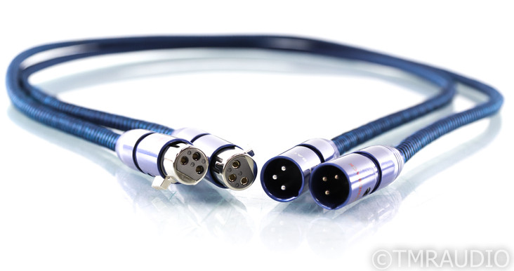 AudioQuest Diamondback XLR Cables; 1m Pair Balanced Interconnects (SOLD3)