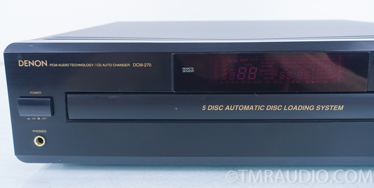 Denon DCM-270 5 Disc CD Changer / Player