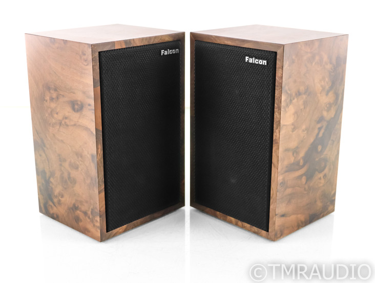 Falcon Acoustics LS3/5a Bookshelf Speakers; Burled Walnut Pair