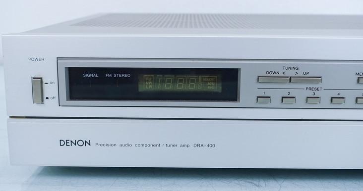 Denon DRA-400 Stereo Receiver w/ Phono Input