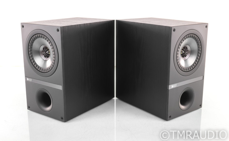 KEF Q100 Bookshelf Speakers; Black Pair; Q-100