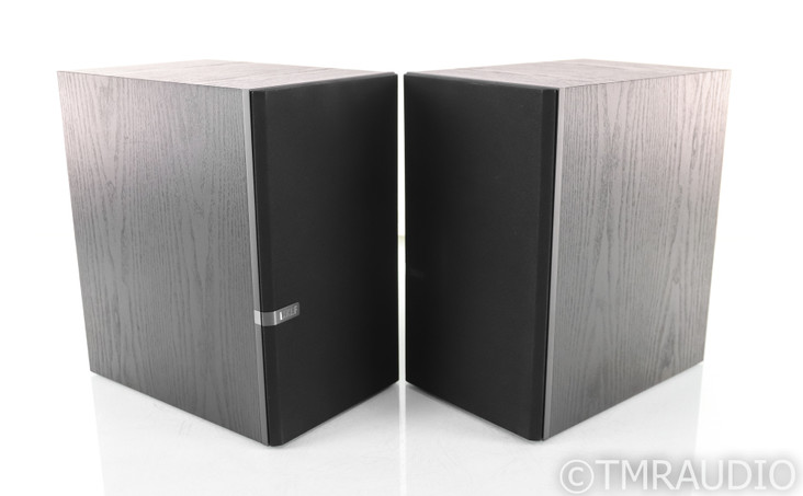 KEF Q300 Bookshelf Speakers; Black Oak Pair; Q-300