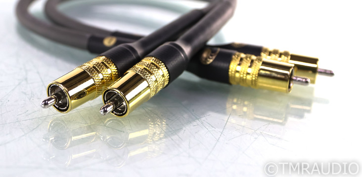 Cardas Iridium RCA Cables; .5m Pair Interconnects