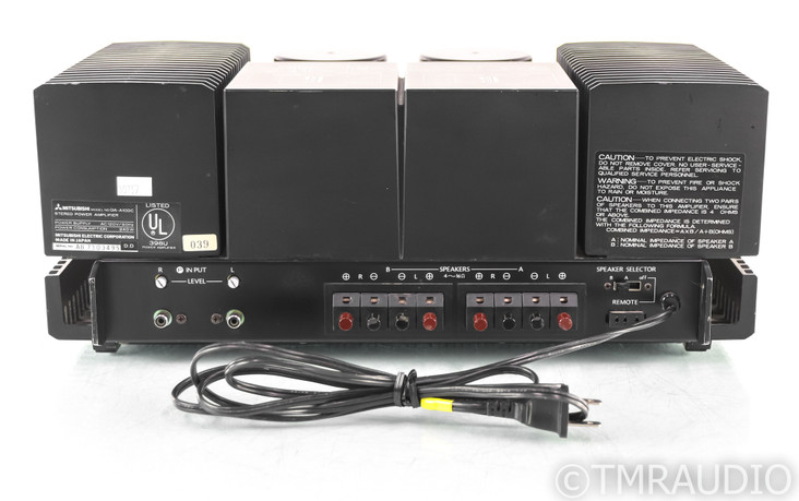 Mitsubishi DA-A10DC Vintage Stereo Power Amplifier; DAA10DC (SOLD)