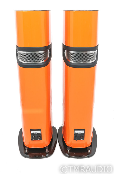 Focal Sopra No. 2 Floorstanding Speakers; N2; Electric Orange Pair - Excellent