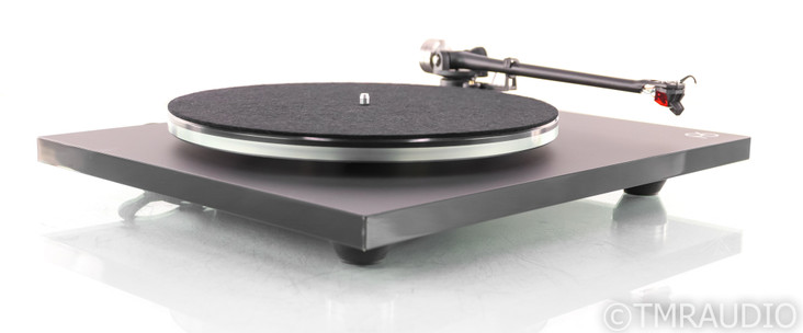 Rega Planar 6 Turntable; PL6; Black; Ania Pro MC Cart (Open Box w/ Warranty)