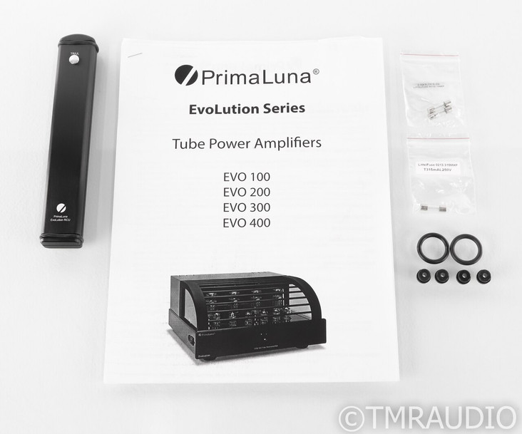 PrimaLuna EVO 300 Stereo Tube Power Amplifier; EVO300; Remote - Mint