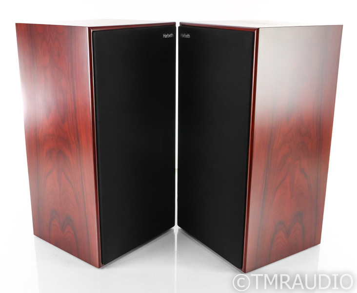 Harbeth Super HL5 XD Bookshelf Speakers; SHL5XD Rosewood Pair (Open w/ Warranty)