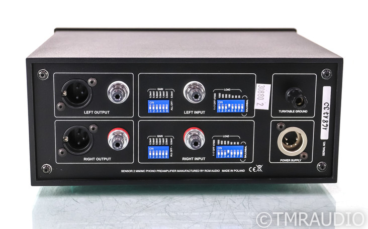 RCM Sensor 2 MM / MC Phono Preamplifier; Furutech IEC Inlet/RCA Inputs/Fuse (SOLD2)