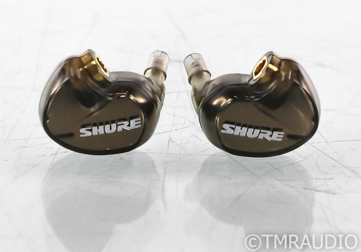 Shure SE535-V In Ear Monitor Earbuds; Bronze Pair; SE-535; IEM