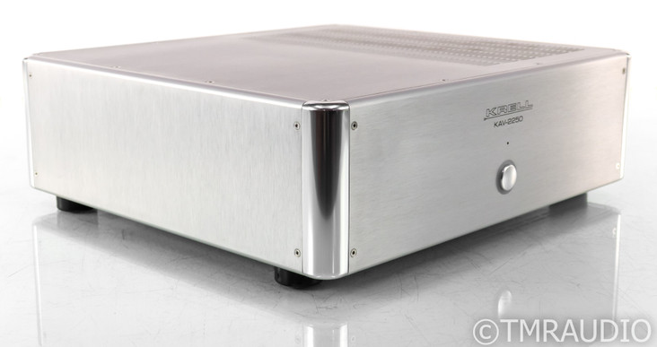 Krell KAV-2250 Stereo Power Amplifier; KAV2250; Silver