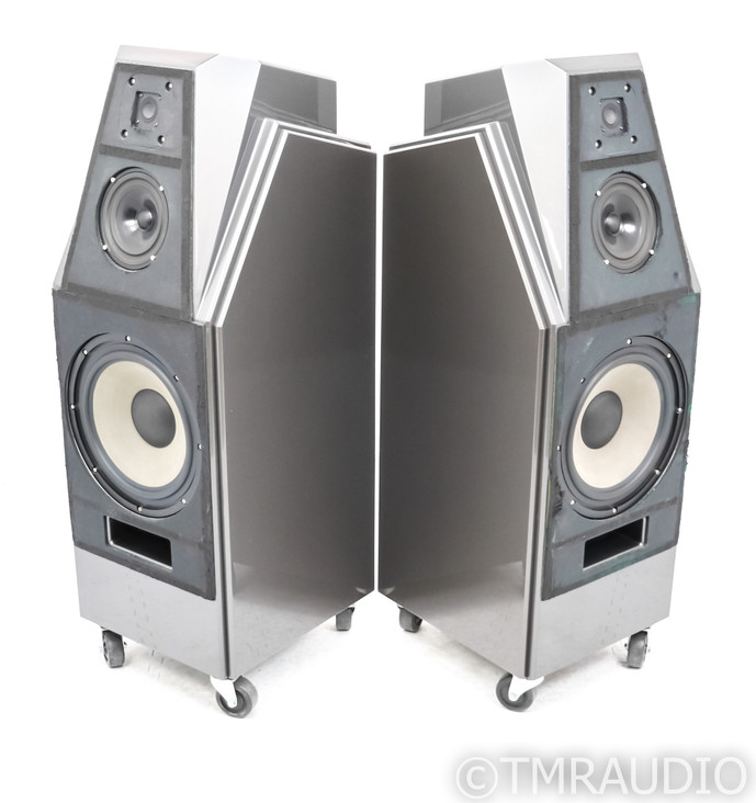 Wilson Audio WITT Series II Floorstanding Speakers; Mk 2; Metallic Silver Pair