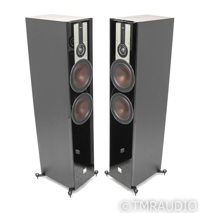 Dali Opticon 6 Floorstanding Speakers; Black Ash Pair