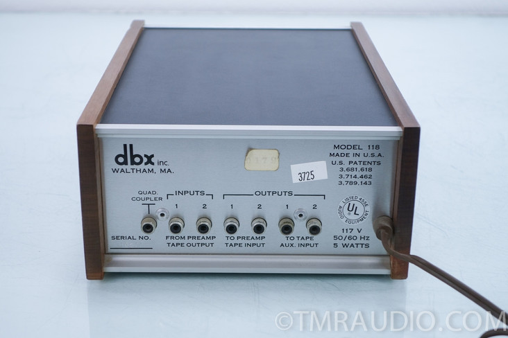 dbx 118 Vintage Linear Dynamic Range Enhancer