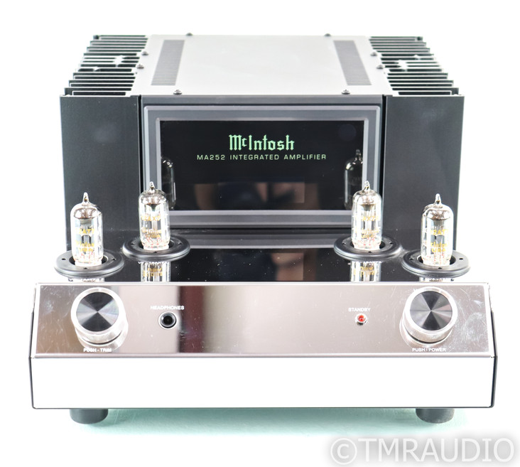 McIntosh MA252 Stereo Tube Hybrid Integrated Amplifier; MA-252; MM Phono; Remote (SOLD2)