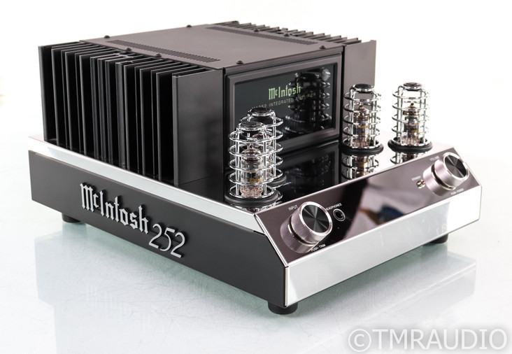 McIntosh MA252 Stereo Tube Hybrid Integrated Amplifier; MA-252; MM Phono; Remote (SOLD2)