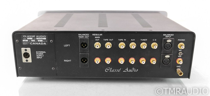 Classe Six Mk.II Stereo Preamplifier; Model Six MKII; Silver; Remote (SOLD2)