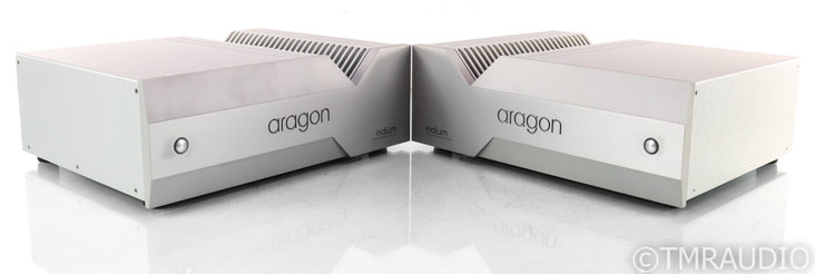 Aragon Iridium Mono Power Amplifier; Silver Pair