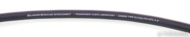 Transparent Audio Plus XLR Cable; Gen 5; Single 1m Balanced Interconnect (1/1)