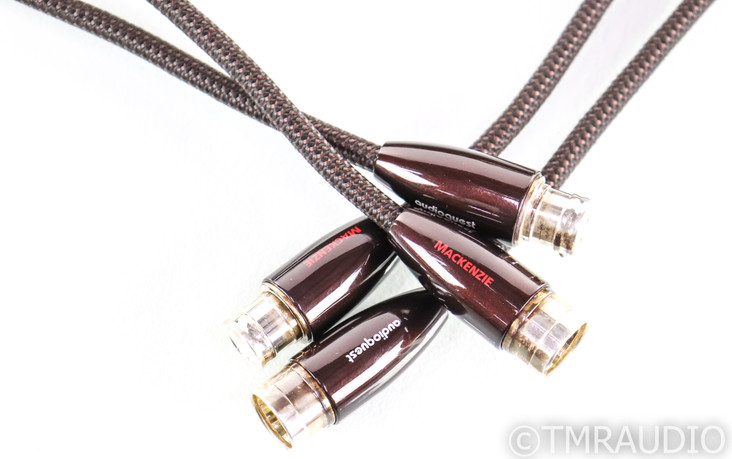 Audioquest Mackenzie XLR Cables; 9m Pair Balanced Interconnects