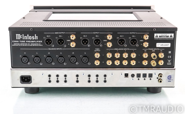 McIntosh C2600 Stereo Tube Preamplifier; C-2600; Remote; MM / MC Phono (SOLD2)