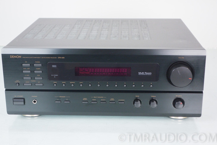 Denon DRA-685 Multi-Room Stereo Receiver w/ Phono Input