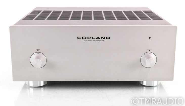 Copland CTA 505 Stereo Tube Power Amplifier; CTA505; Silver (230V)