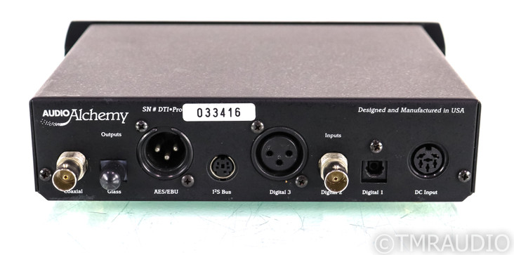 Audio Alchemy Digital Transmission Interface Pro Jitter Filter; DTI; PS4