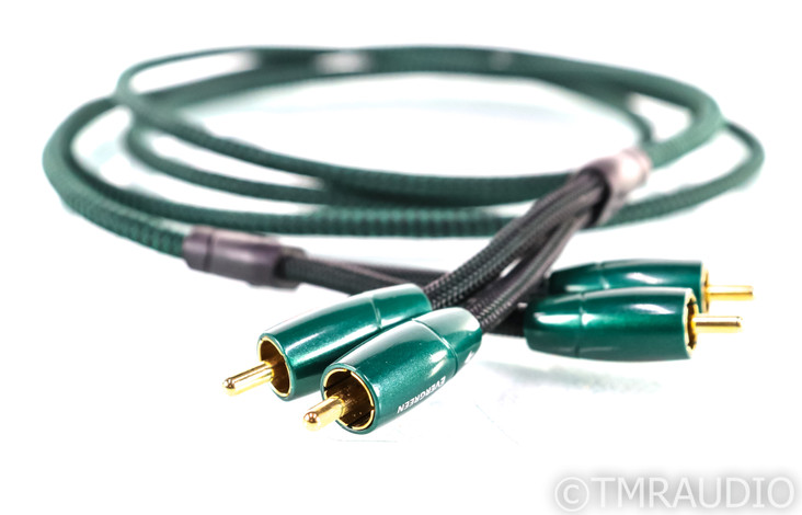 AudioQuest Evergreen RCA Cable; 2m Stereo Interconnect