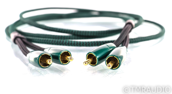 AudioQuest Evergreen RCA Cable; 2m Stereo Interconnect