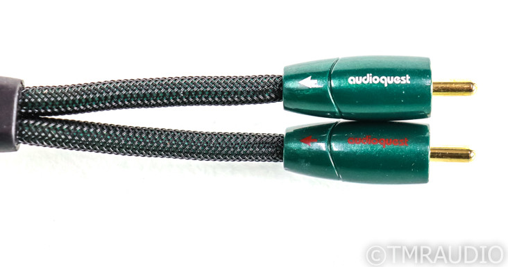 AudioQuest Evergreen RCA Cable; 2m Stereo Interconnect